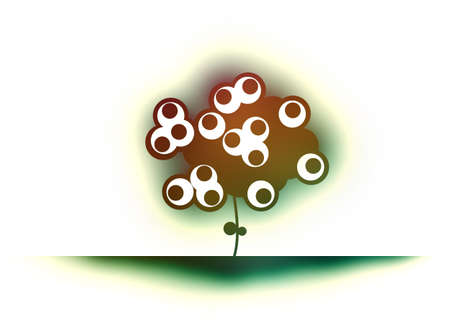 modern abstract image that combines novelty and richnessの写真素材