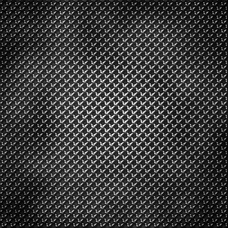 Black Glossy Metal and Aluminum texture with Blicksの写真素材