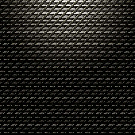 Detailed tightly woven carbon fiber background textureの写真素材