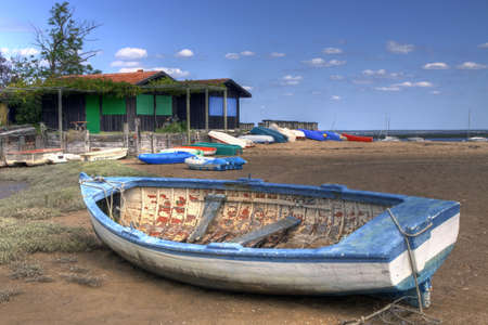 Fishing boatの写真素材