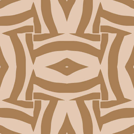 Abstract ethnic geometric pattern design inspired in african culture. Vector seamless pattern design...