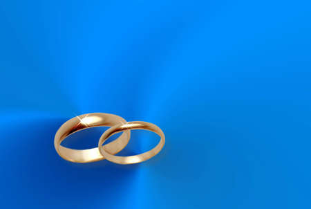 Blue background for wedding cardの写真素材