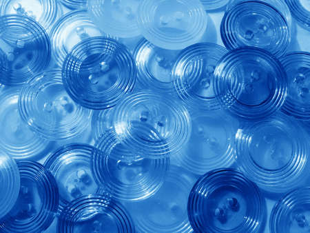 Blue transparent buttons. Backgroundの写真素材