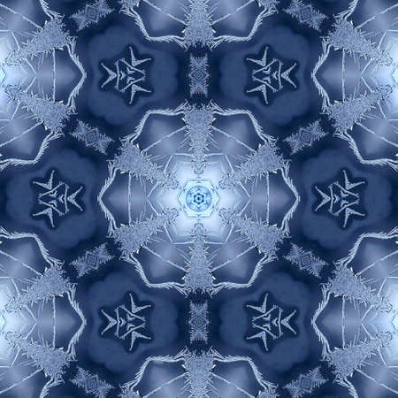 Winter pattern .Snowflakes 3