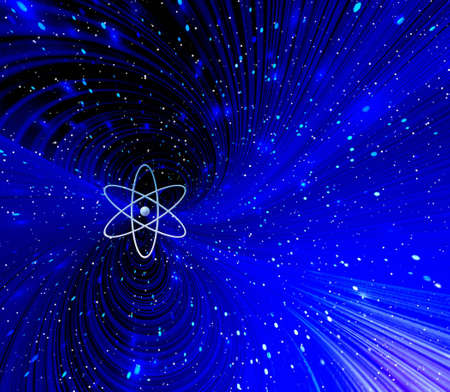 Night abstractionの写真素材