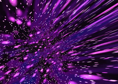 Night mystery. Violet starsの写真素材