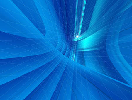 Blue web fantasyの写真素材