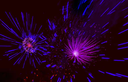 Celebratory firework. Illustrationの写真素材