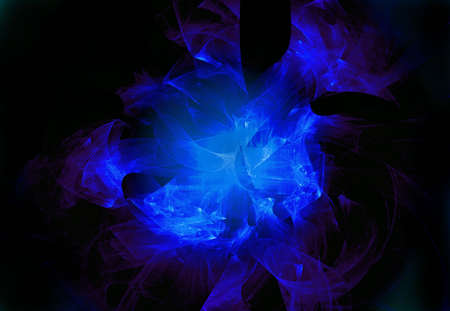 Abstraction blue textureの写真素材