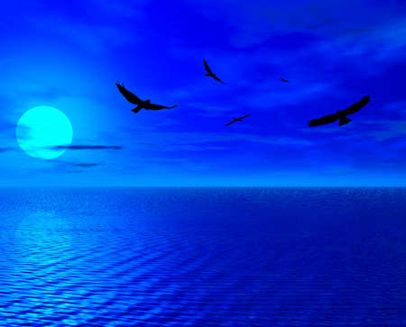 Blue picture