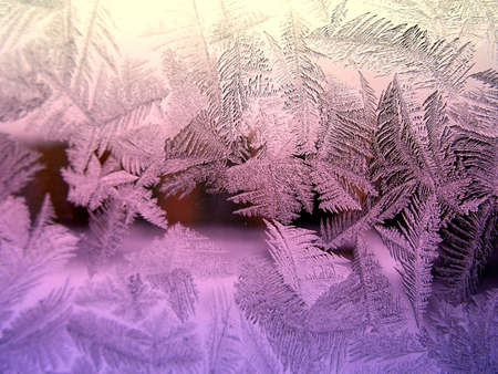 Icy pattern