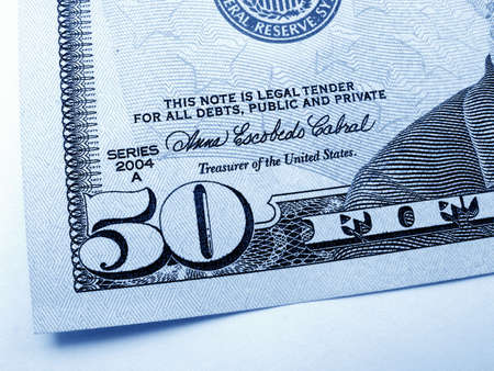 American dollars close-upの写真素材