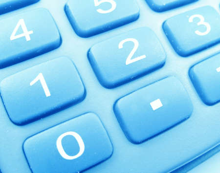 Blue buttonsの写真素材