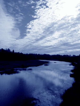 Cloudy landscape