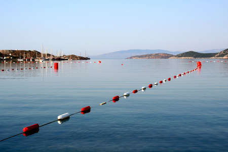 Guiet morning on a Aegean Seaの写真素材