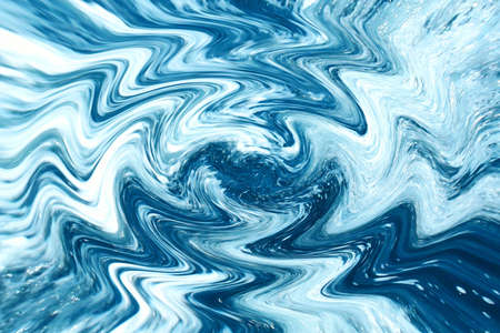 Sea blue wavesの写真素材