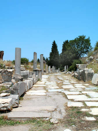 Travel in Ephesus, Turkeyの写真素材