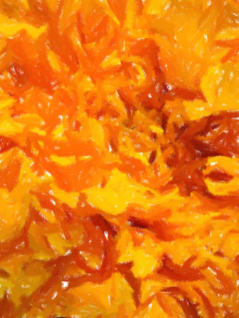 Painted Flower close-upの写真素材