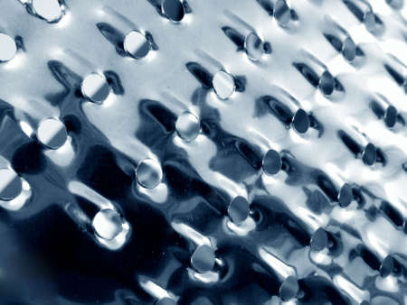 Texture of steel grater close-upの写真素材