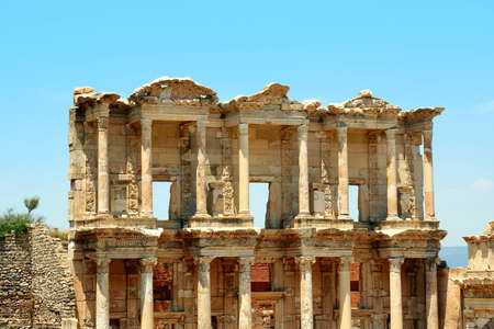 Antiquity greek city- Ephesus. Old Library