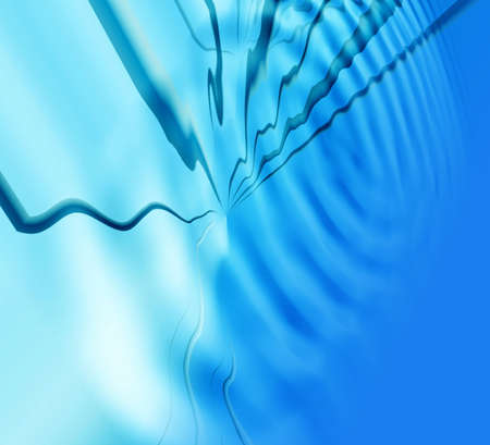 Abstraction blue background for various design artworks. 