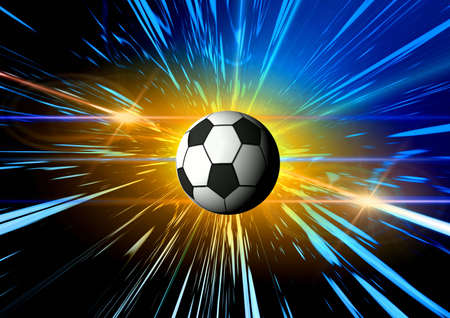 Football.   Space abstractの写真素材
