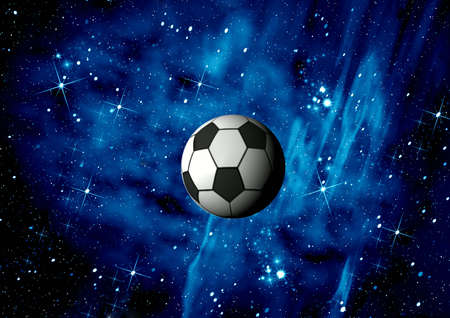 Football.   Space abstractの写真素材
