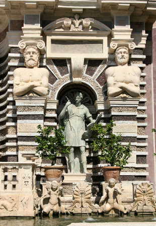 Travel. City of Italy.Tivoli. Villa d Esteの写真素材