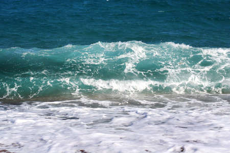 Egypt. Waves on a Red sea