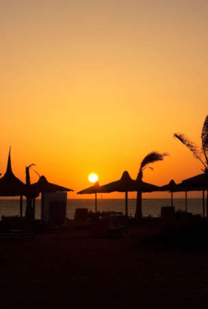  Sunset in Egypt . Charm an ale the Sheikhの写真素材
