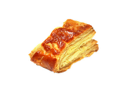 Tasty cookies isolated on a white backgroundの写真素材