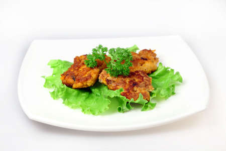 Roasted caviar of Crucian (carp) in a plateの写真素材