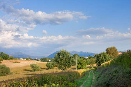 The Mediterranean Italian area Tuscany