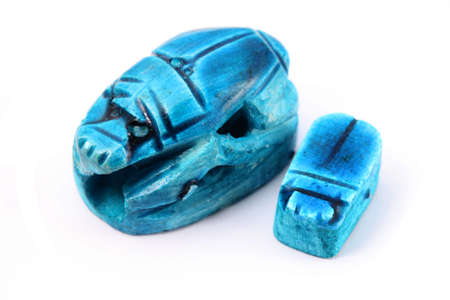 Egyptian beetles Scarabの写真素材