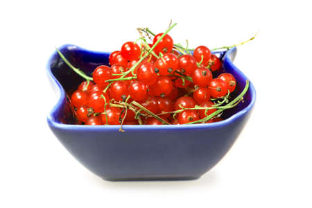 Sweet berries red currant for dessert and vegetarian dietの写真素材