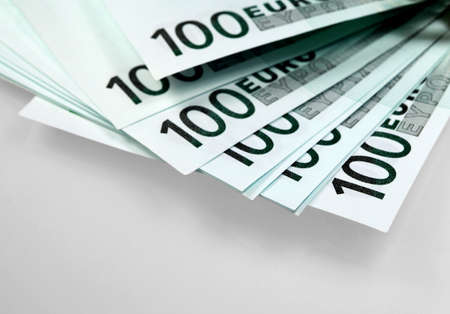 Money of the European Union - euro bank noteの写真素材