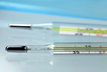 Medical  tablets and other chemist's objects ( thermometer)の写真素材