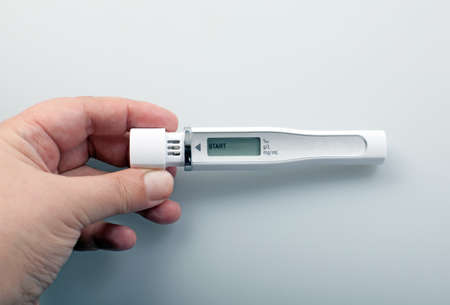 Testing on a  alcoholic on electronic  device