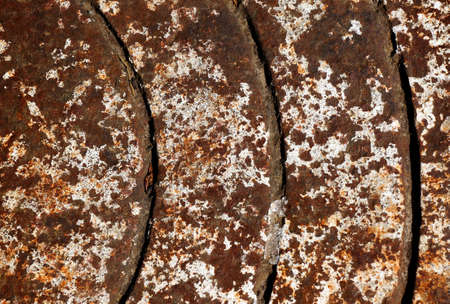 Old rusty iron texture, natural backgroundの写真素材