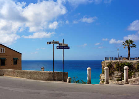 The south Italy, area Calabria, Tropea cityの写真素材
