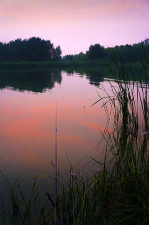Old wooden church in country, winter seasonの写真素材