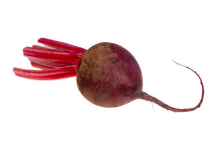 Food  ingredients -  beetroot isolated over white background
