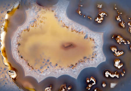 Texture of nature - gem agate close - upの写真素材