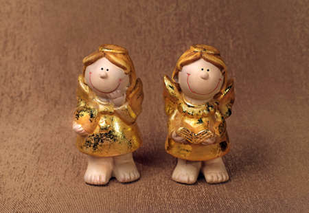 Pair Angels for a valentines dayの写真素材