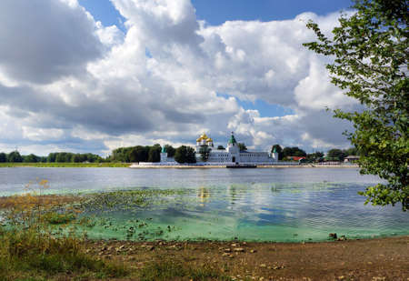 Christianity  cathedral in Russia, Kostroma city, Ipatievsky monastery, Cradle of the house of Romanovsのeditorial素材
