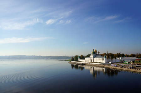 Christianity  cathedral in Russia, Kostroma city, Ipatievsky monastery, Cradle of the house of Romanovsのeditorial素材