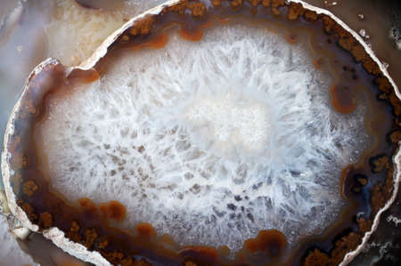 Texture of nature - gemstone agate close - upの写真素材