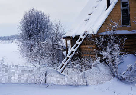 Winter countryの写真素材