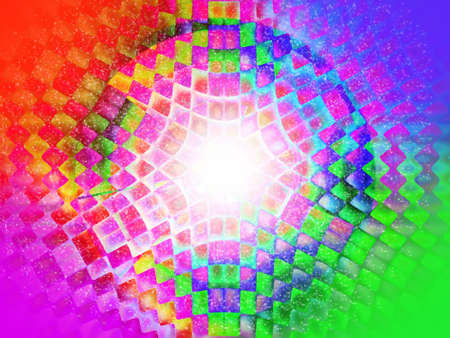 Abstraction colourful background for various design artworks. Illustration