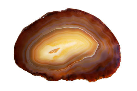 Natural gemstone cornelian agat close-up, beautiful texture of gemstoneの写真素材